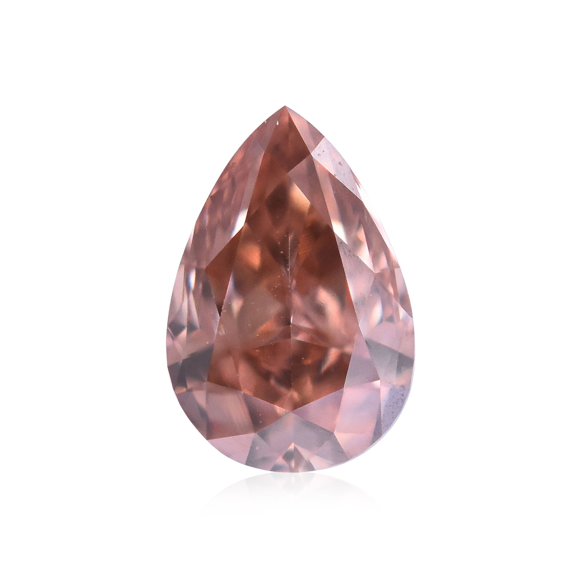 Diament 0.22 ct Fancy Deep Brown Pink/VS2