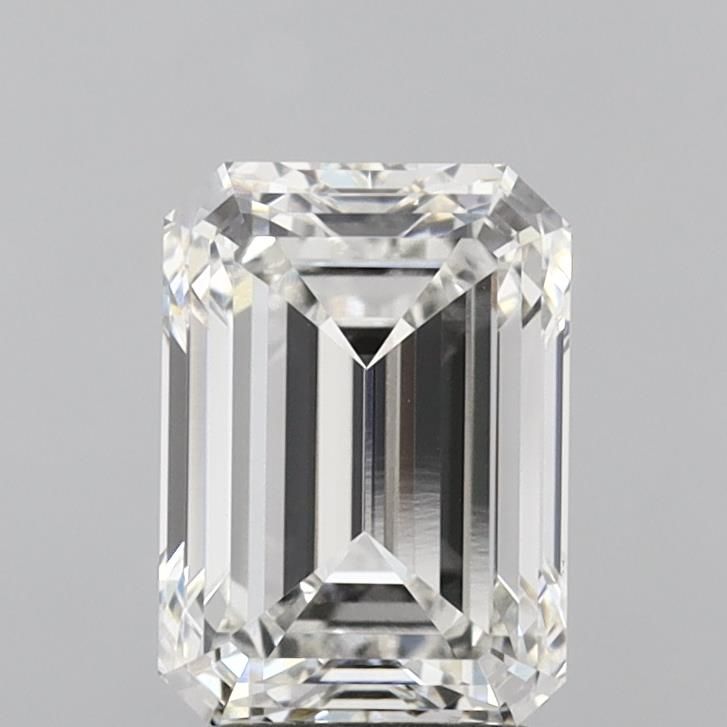 2.70 ct. emerald Lab Grown Diamond front image