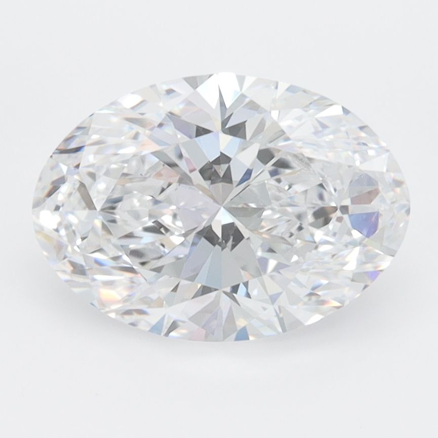 2.08 ct. oval Lab Grown Diamond front image