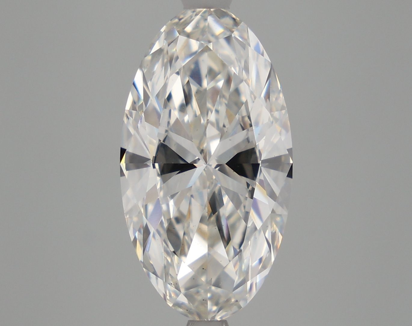 5.07 ct. oval Lab Grown Diamond front image
