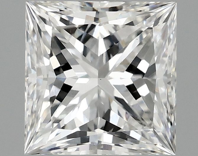 2.09 ct. princess Lab Grown Diamond front image