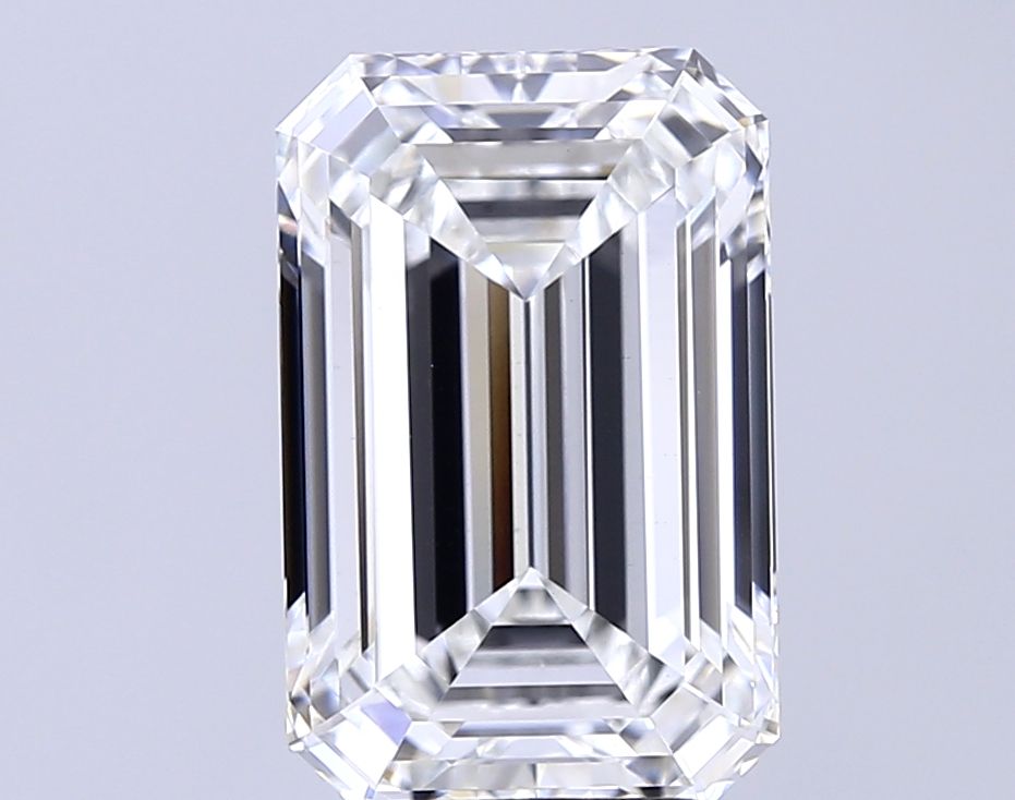 5.05 ct. emerald Lab Grown Diamond front image