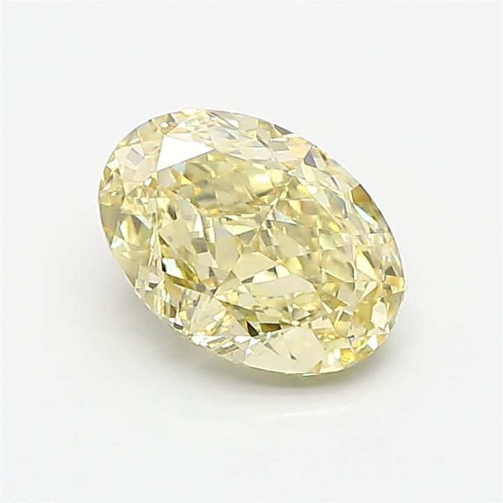 1.58 CT Fancy Yellow OVAL