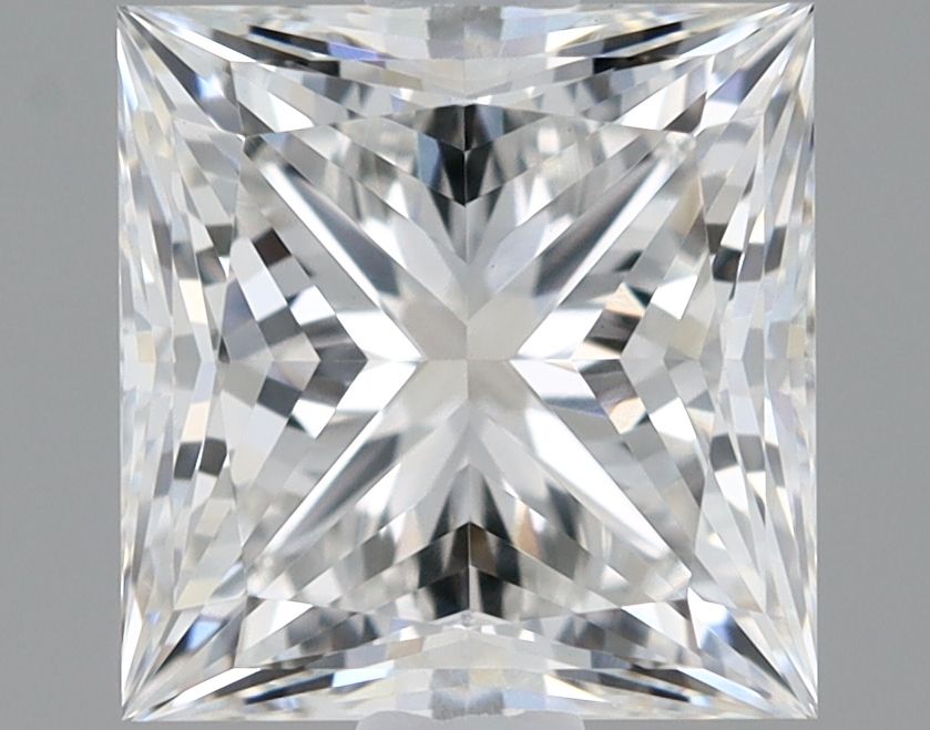 1.50 ct. princess Lab Grown Diamond front image