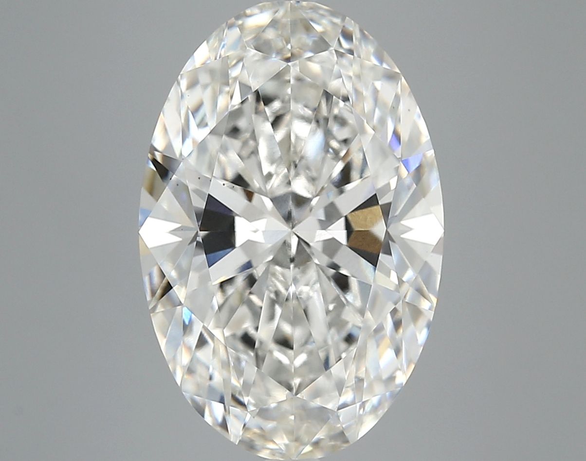 7.10 ct. oval Lab Grown Diamond front image