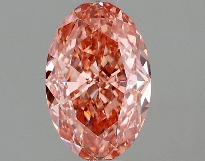 1.01 CT Fancy Vivid Pink OVAL