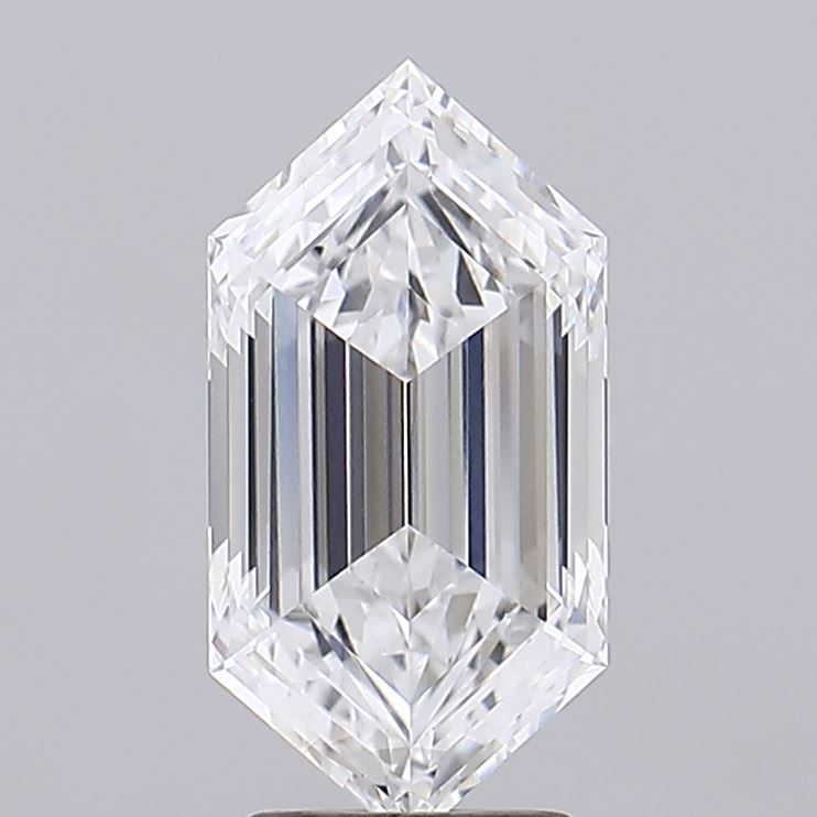 3.06 ct lab-grown Hexagonal Diamond