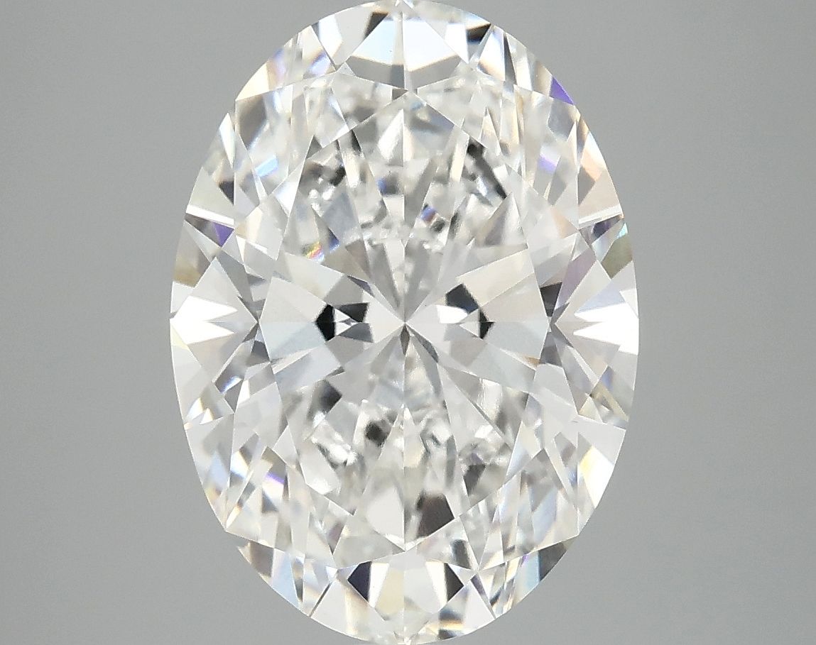 5.03 ct. oval Lab Grown Diamond front image
