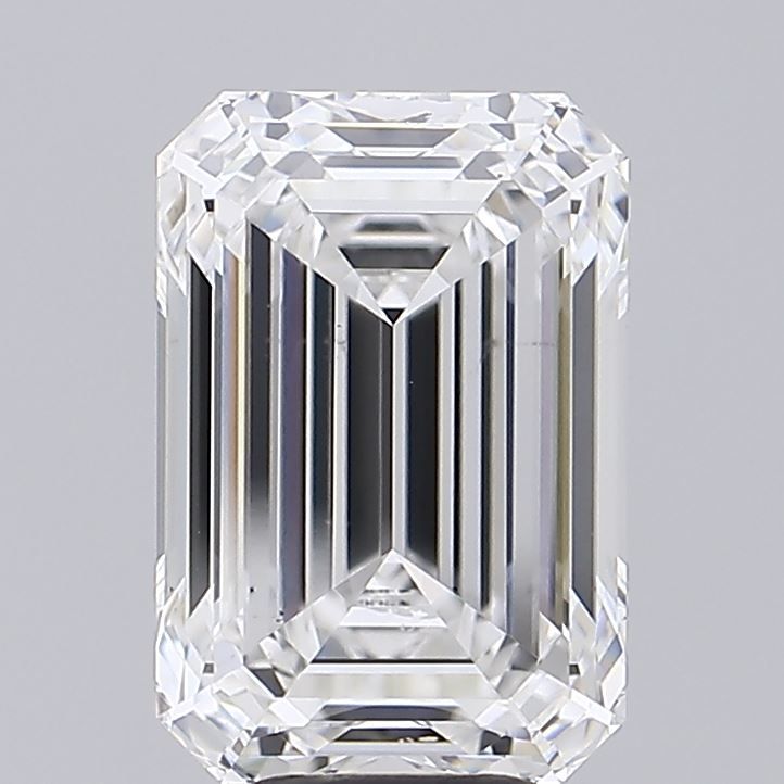 7.05 ct. emerald Lab Grown Diamond front image