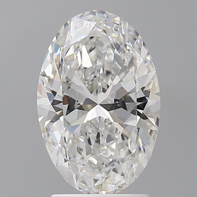 2.60 ct. oval Lab Grown Diamond front image