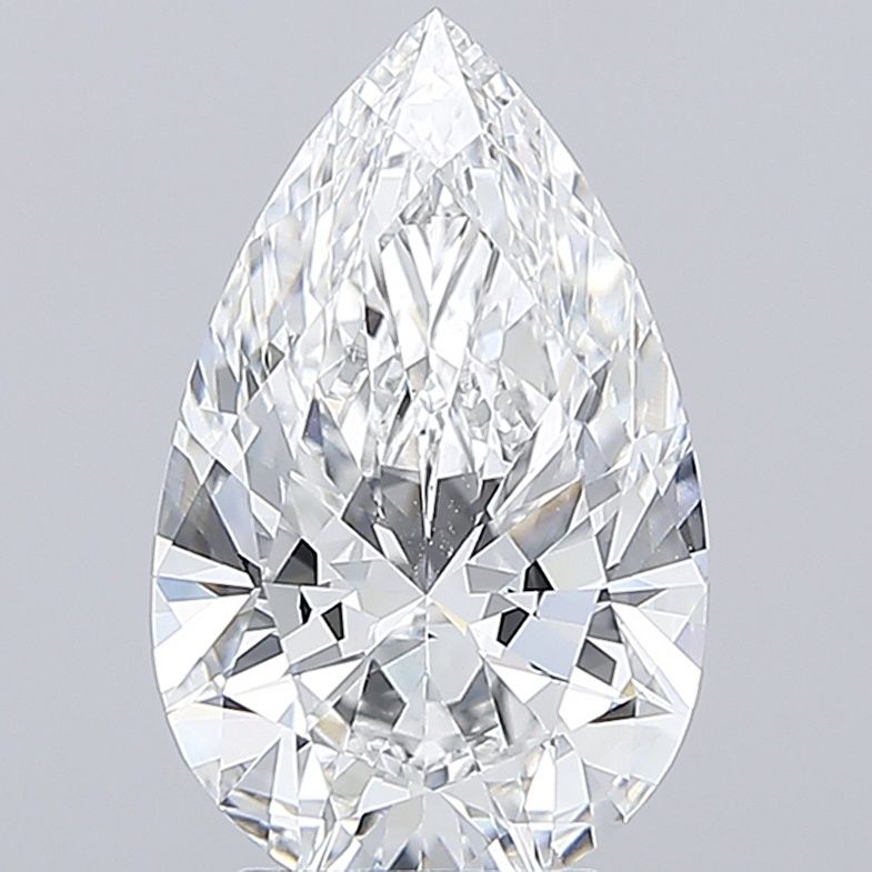 4.09 ct. pear Lab Grown Diamond front image