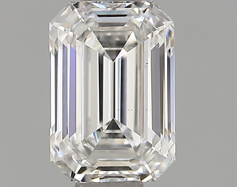 0.73 ct. emerald Lab Grown Diamond front image
