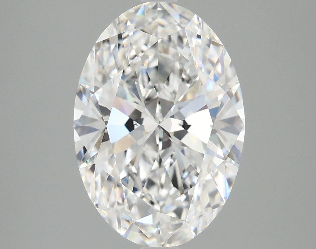 3.02 ct. oval Lab Grown Diamond front image
