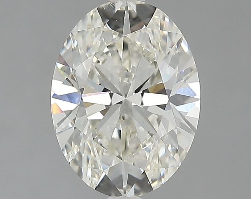 2.01 ct. oval Lab Grown Diamond front image