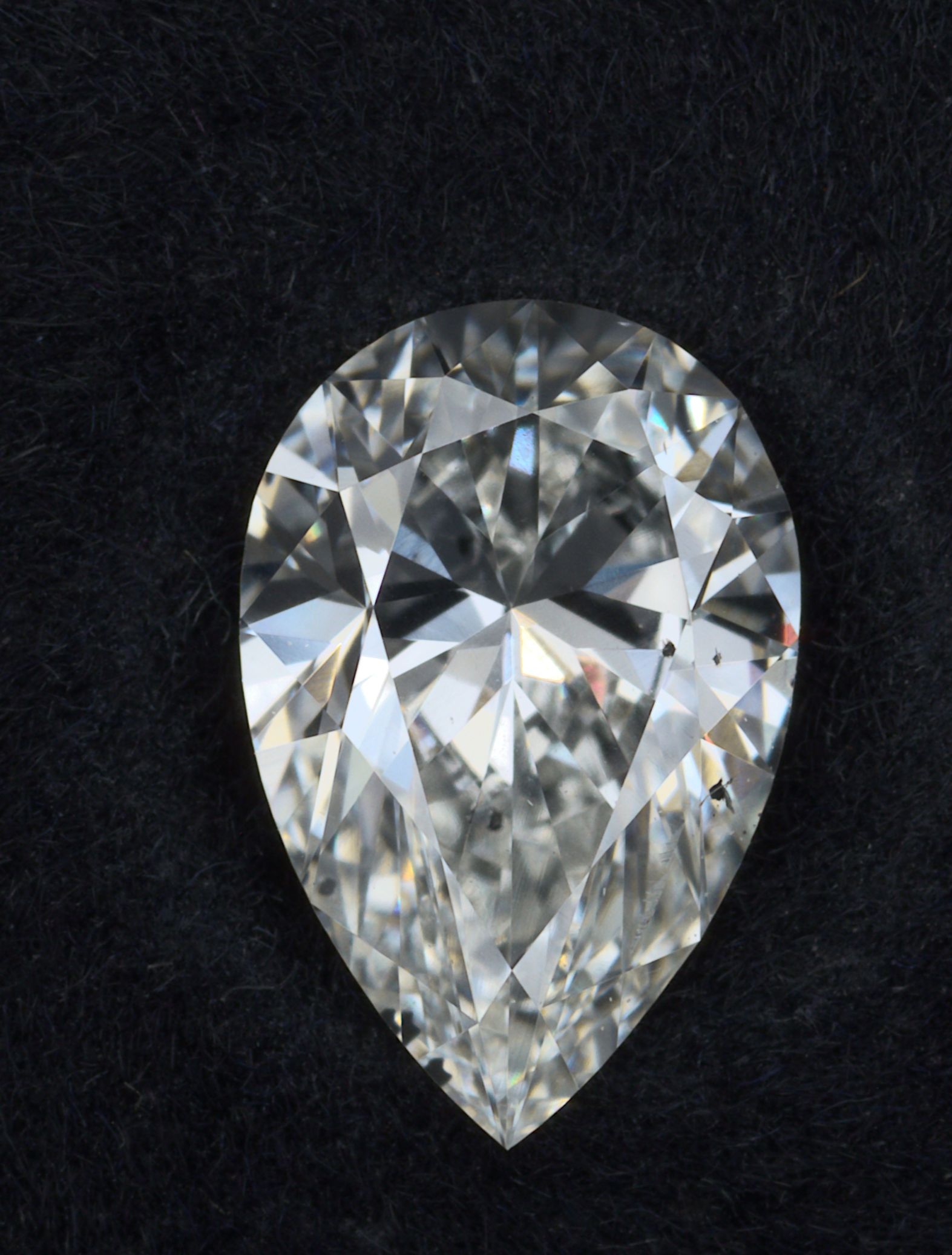 0.58 ct. pear Lab Grown Diamond front image