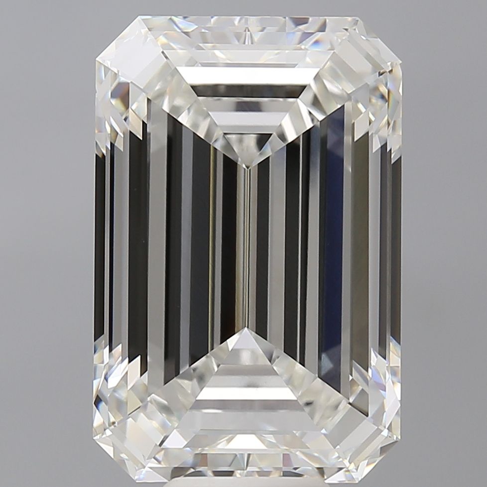 12.58 ct. emerald Lab Grown Diamond front image