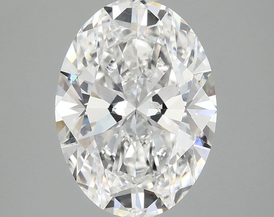 3.02 ct. oval Lab Grown Diamond front image