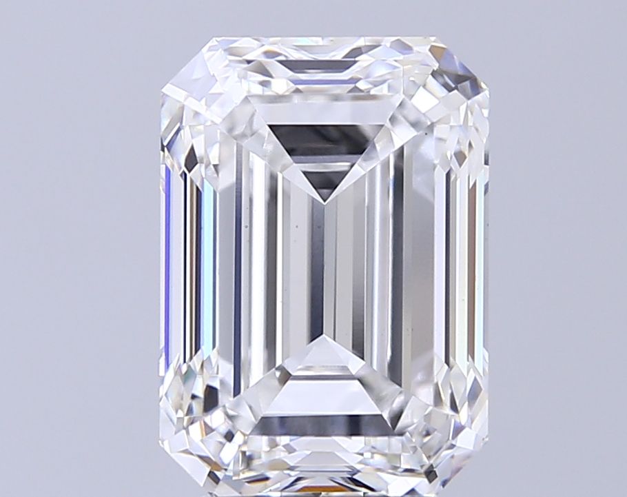 5.55 ct. emerald Lab Grown Diamond front image