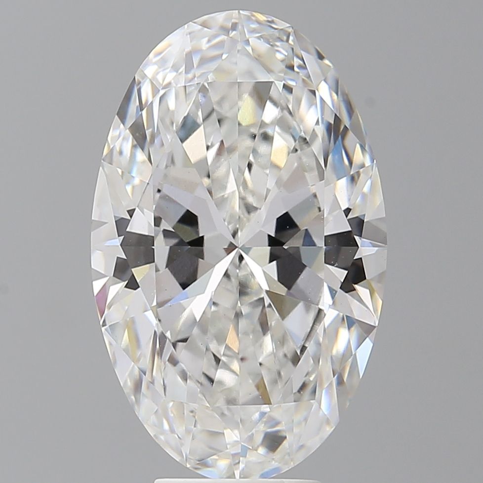 7.05 ct. oval Lab Grown Diamond front image