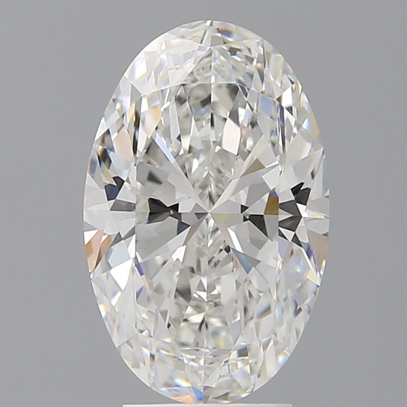 4.08 ct. oval Lab Grown Diamond front image