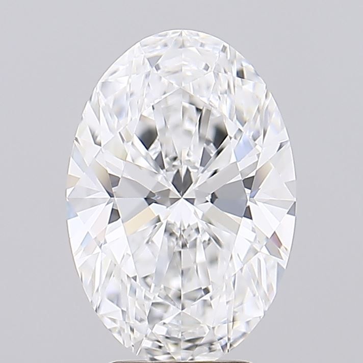 2.71 ct. oval Lab Grown Diamond front image