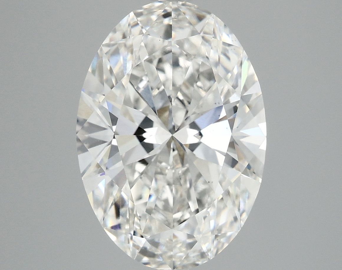 4.09 ct. oval Lab Grown Diamond front image