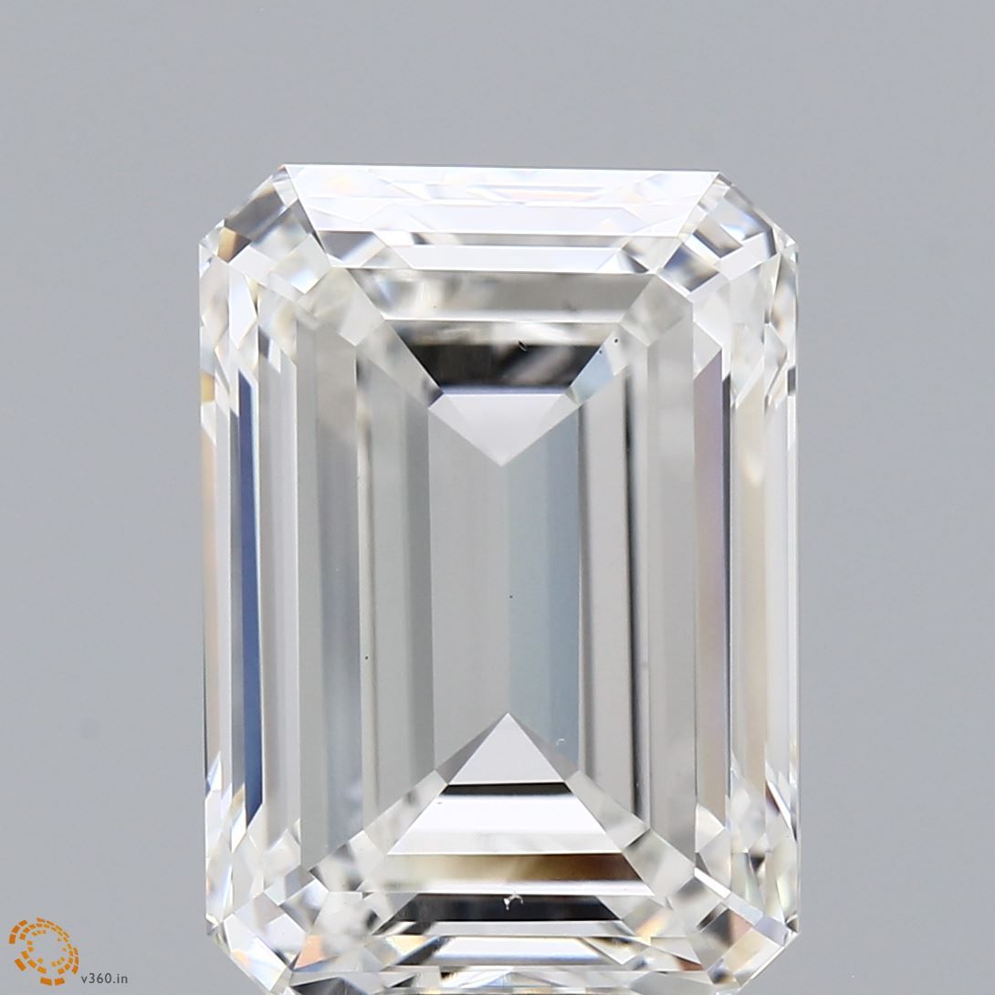 10.05 ct. emerald Lab Grown Diamond front image