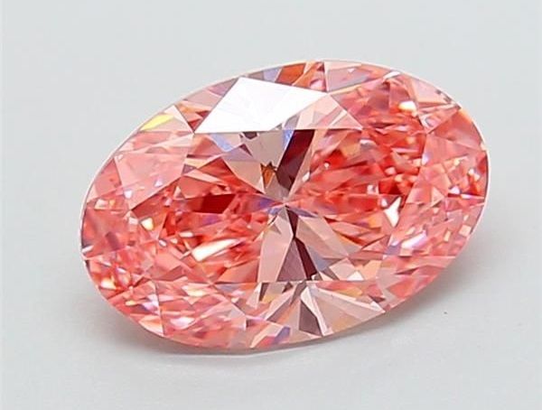 2.70 ct. oval Lab Grown Diamond front image