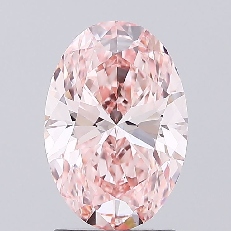 2.01 ct. oval Lab Grown Diamond front image