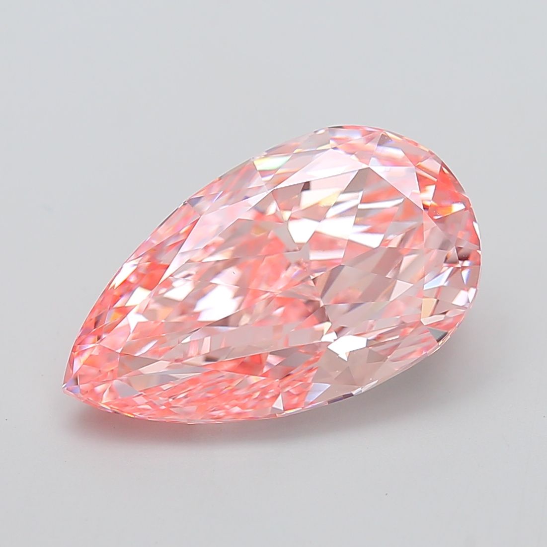 10.09 ct. pear Lab Grown Diamond front image