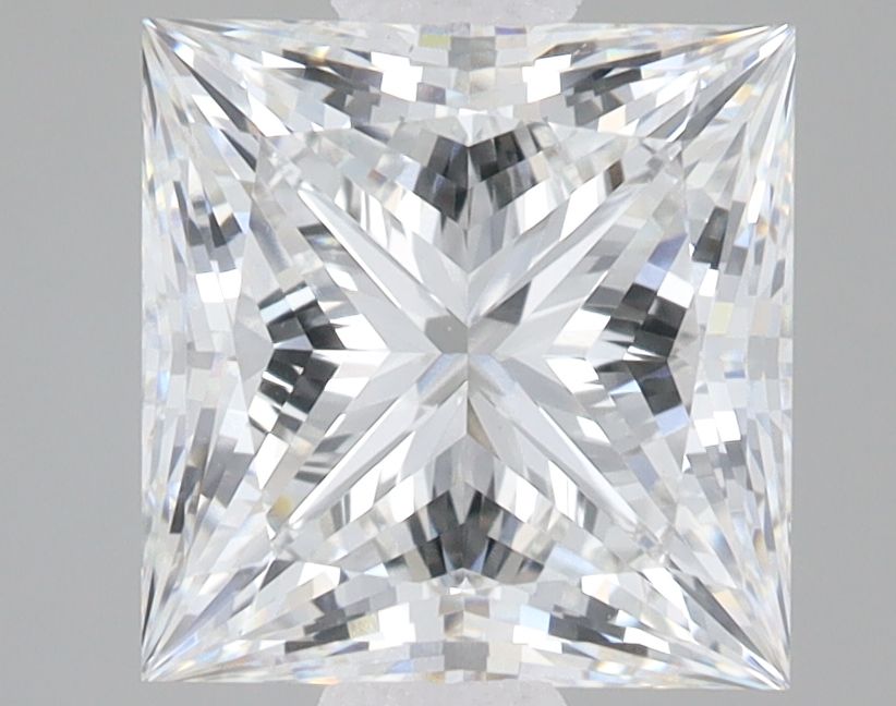 3.47 ct. princess Lab Grown Diamond front image