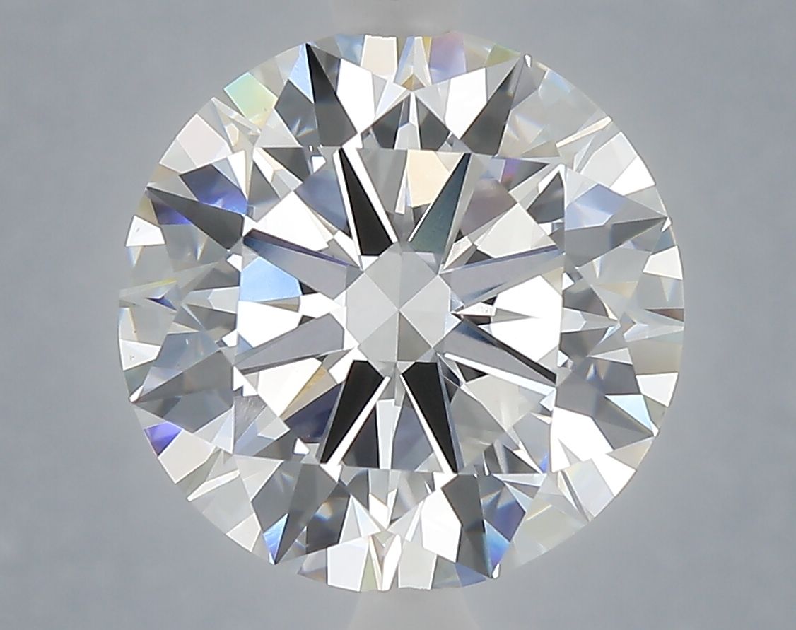 6.01 ct. round Lab Grown Diamond front image