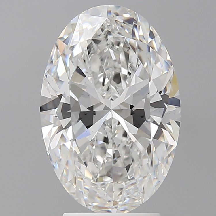 3.59 ct. oval Lab Grown Diamond front image