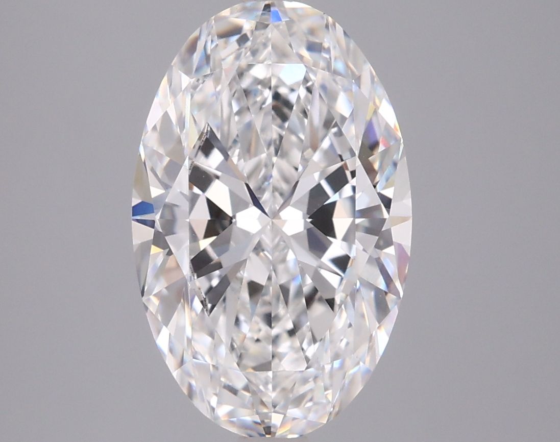 3.52 ct. oval Lab Grown Diamond front image