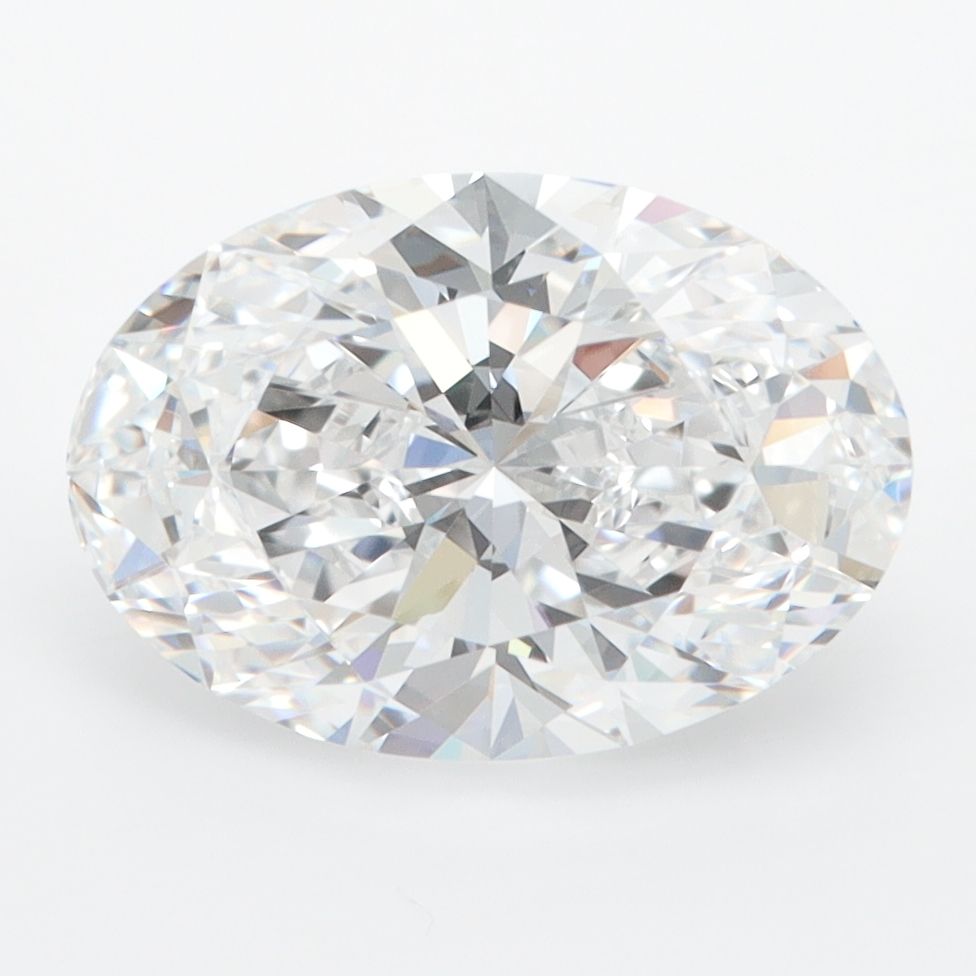 3.07 ct. oval Lab Grown Diamond front image