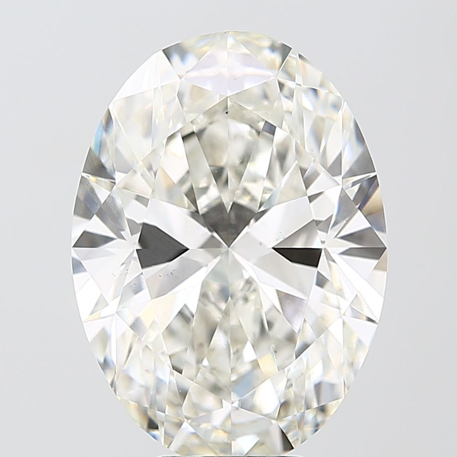 7.01 ct. oval Lab Grown Diamond front image