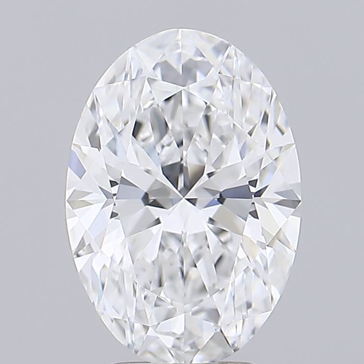 2.55 ct. oval Lab Grown Diamond front image