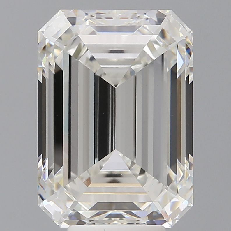8.01 ct. emerald Lab Grown Diamond front image