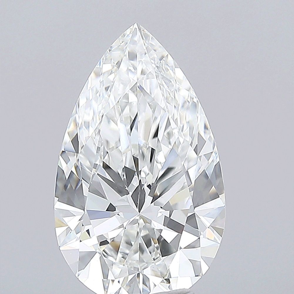 7.02 ct. pear Lab Grown Diamond front image