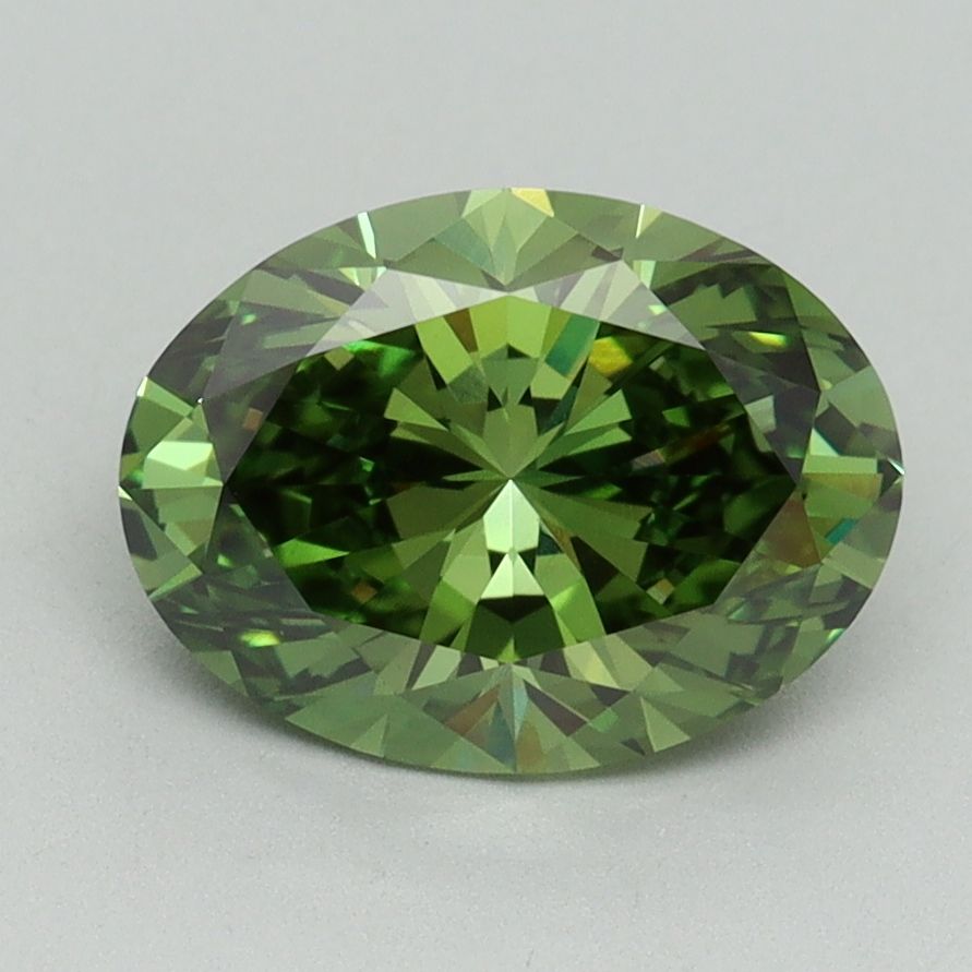 2.03 ct. oval Lab Grown Diamond front image