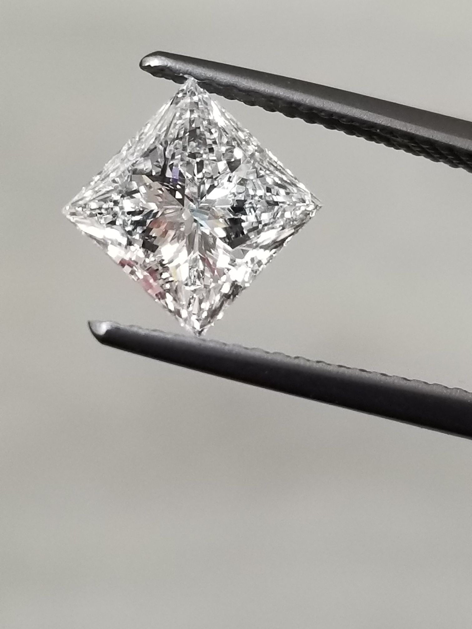 2.02 ct Princess diamond