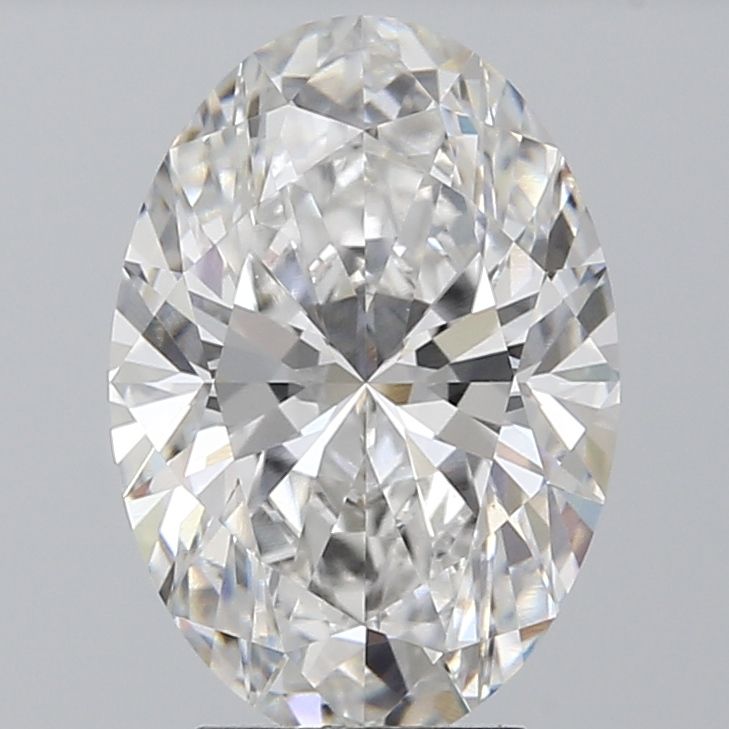 4.09 ct. oval Lab Grown Diamond front image