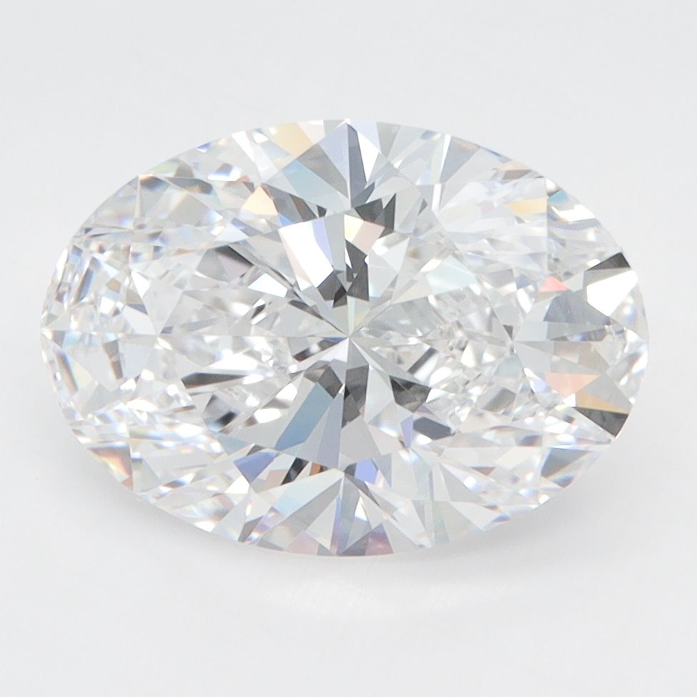 3.26 ct. oval Lab Grown Diamond front image