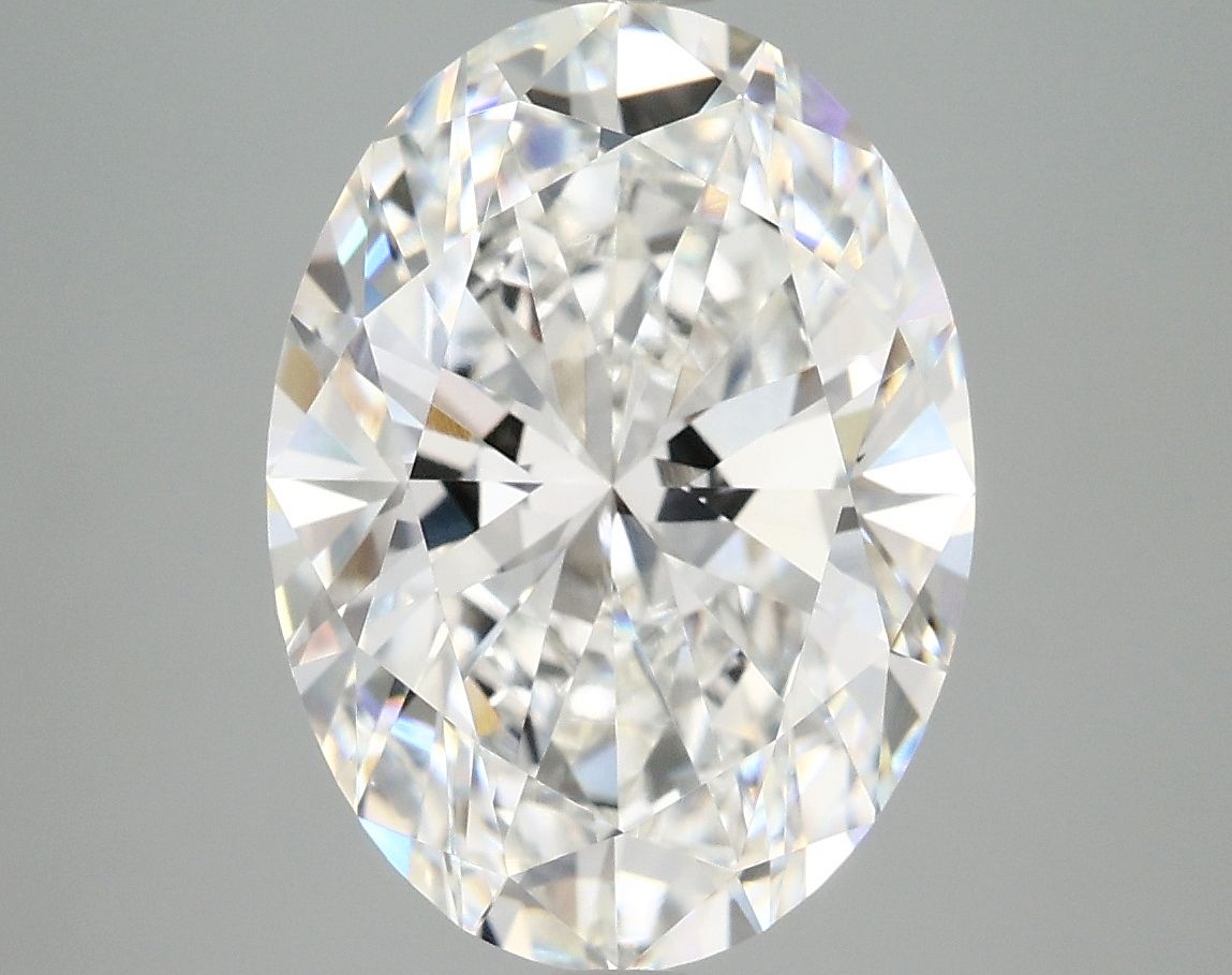 5.05 ct. oval Lab Grown Diamond front image