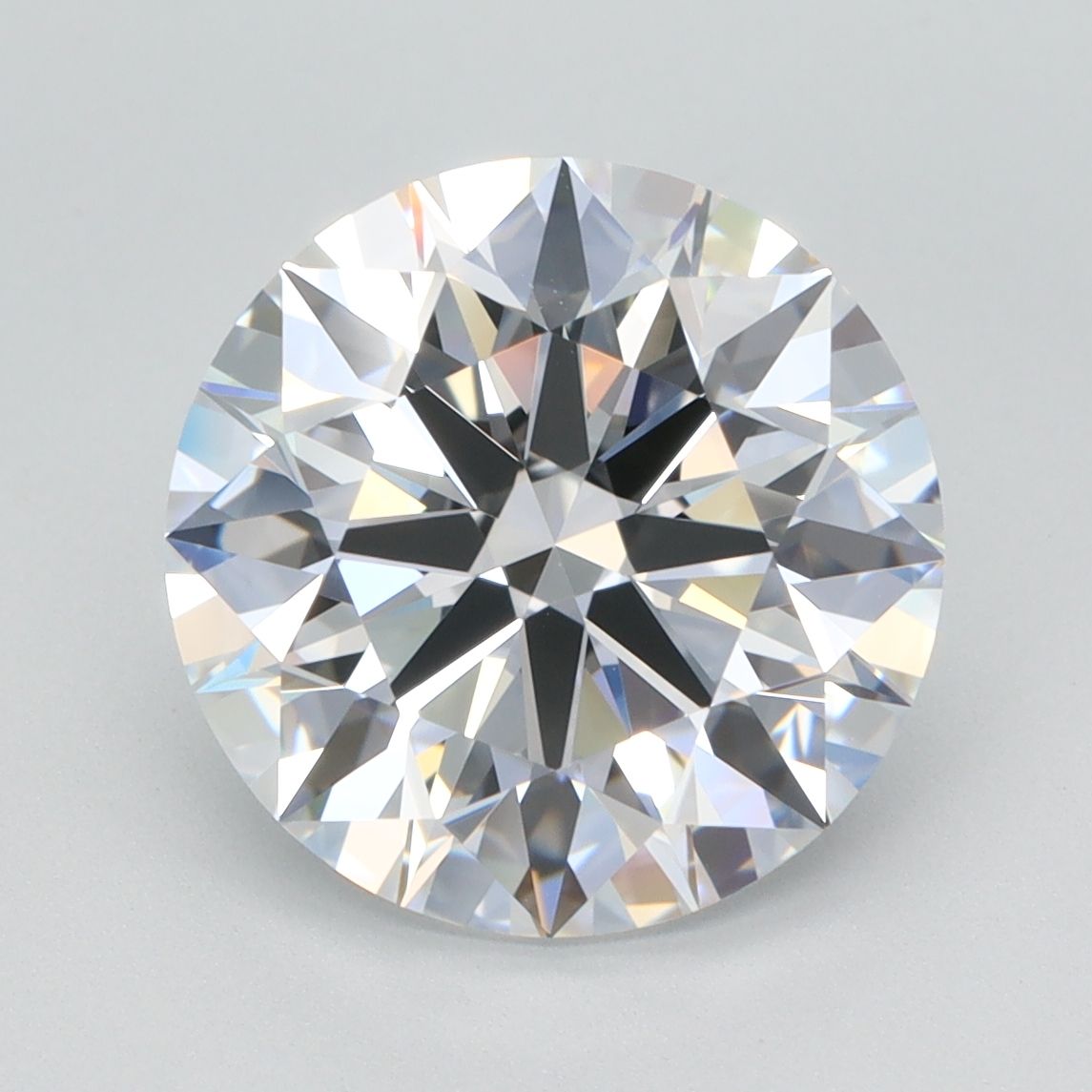 Diamant Rond 4.16 ct - Couleur D - Pureté VVS2