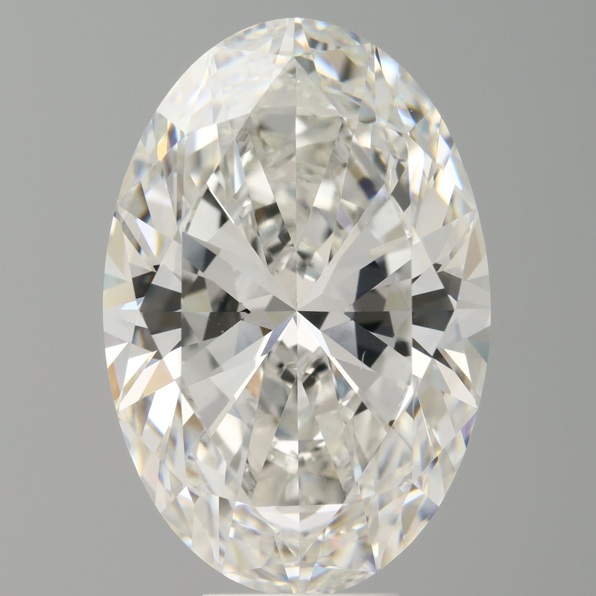 9.08 ct. oval Lab Grown Diamond front image