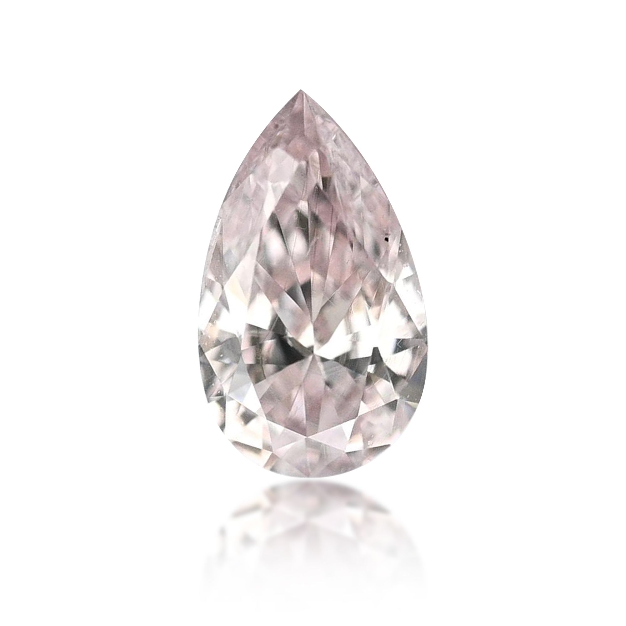 Diament 0.1 ct Fancy Light Pink/