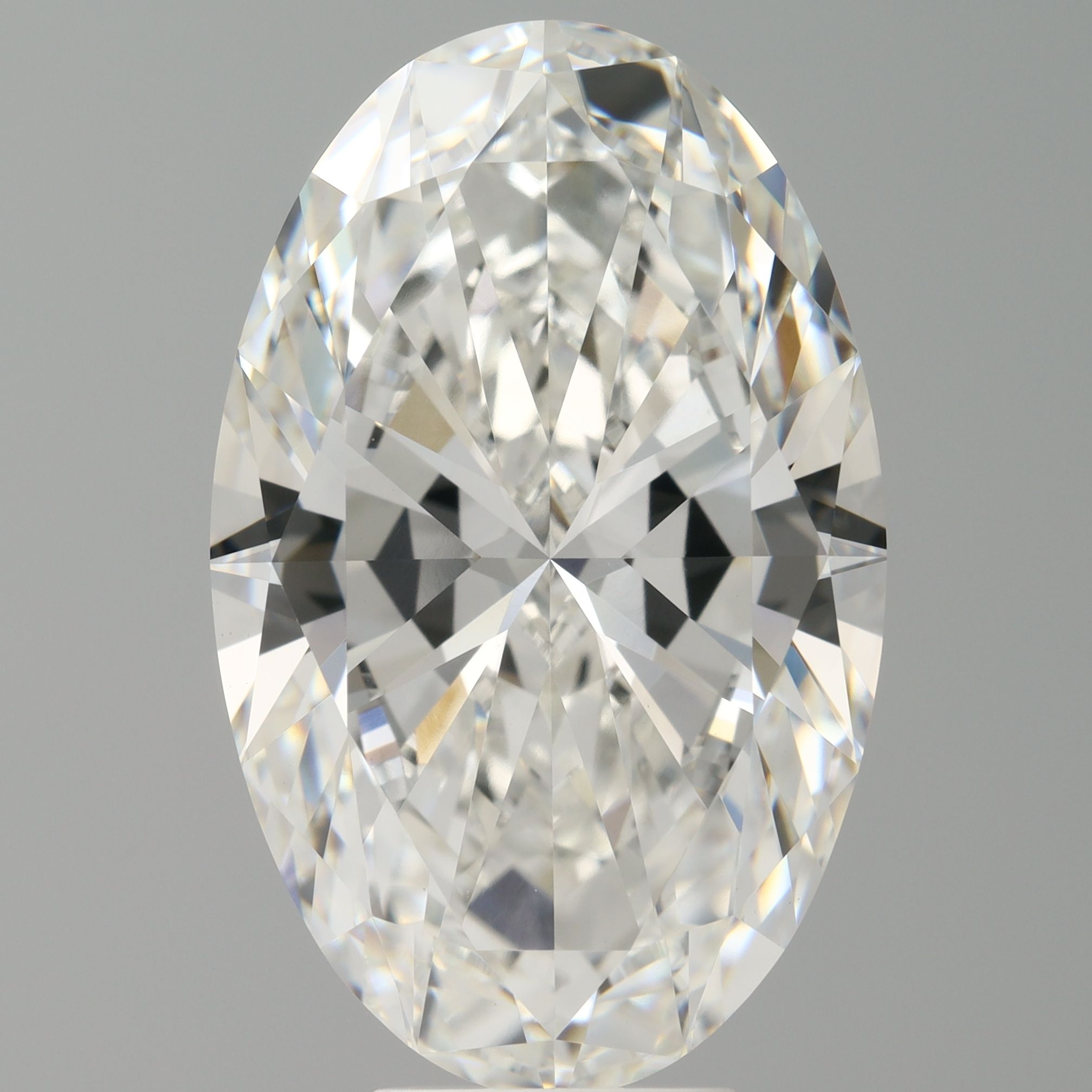 8.03 ct. oval Lab Grown Diamond front image