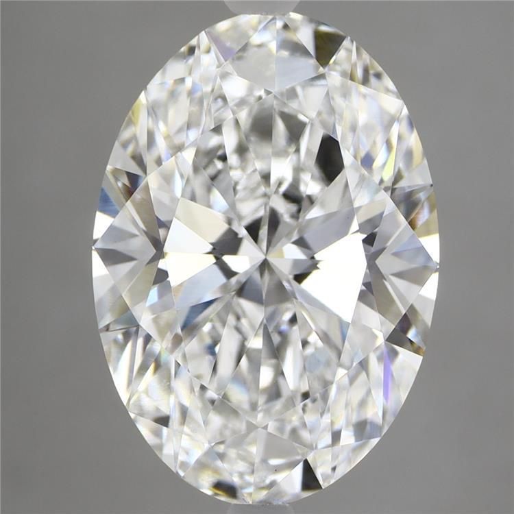 4.91 ct. oval Lab Grown Diamond front image