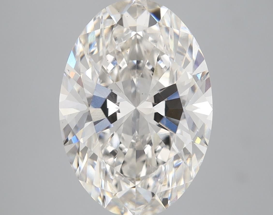 3.86 ct. oval Lab Grown Diamond front image